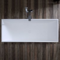 Stoneart BS-532 175x73 voľne stojaca vaňa biela matná