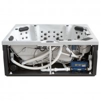 AWT IN-703 premium 225x225 sivá, 6 osôb, 2 ležadlo