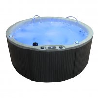 AWT IN-392 Classic 240x240 , 6 osôb, bez ležadla  Tmavo sivá