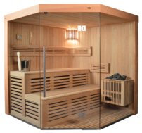 AquaLuxus TS 4013, 180x180cm fínska sauna