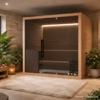 Hekla Traditional 210 Scandi (Natur) fínska sauna 210 × 160 × 210