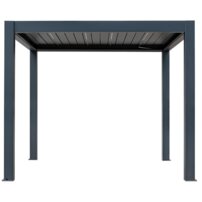 AWT pergola P8-3A/ extrem, 300x300x250, antzracit, elektrický pohon