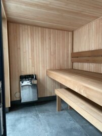 Vonkajšia sauna  termo borovica 420x220x250