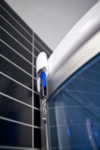 Euroschowers 6130 parný sprchový box 115x85x217 biela