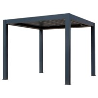 AWT pergola P8-3A/ extrem, 300x300x250, antzracit, elektrický pohon