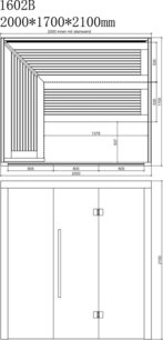 AWT E1622D Hemlock 200x170 bez pece