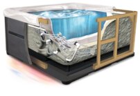 Plavecký bazén s vírivkou MasterSpas® Challenger 21D - Dual Temp, 653x239x153 cm