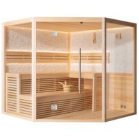 Sauna AWT E1816A, 220x220, borovica,bez pece