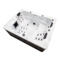 Vírivka BIELY MRAMOR 210x160x83cm