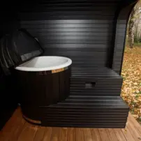 2v1 LUX sauna + ochladzovacia kaďa