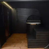 2v1 LUX sauna + ochladzovacia kaďa