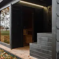 2v1 LUX sauna + ochladzovacia kaďa