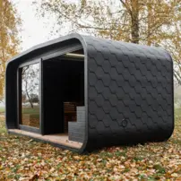 2v1 LUX sauna + ochladzovacia kaďa