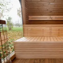 2v1 LUX sauna + ochladzovacia kaďa