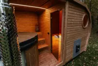 2v1 Oasis sauna + vírivka