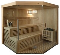 AquaLuxus TS 4013, 180x180cm fínska sauna