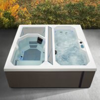 Kombinovaná horúca a studená vírivka na otužovanie  Chilly GOAT Cold Tubs Valaris