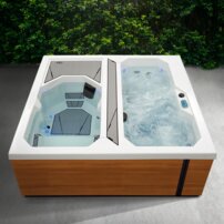 Kombinovaná horúca a studená vírivka na otužovanie  Chilly GOAT Cold Tubs Valaris