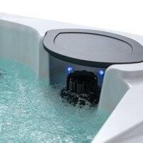 AWT outdoor hot tub IN-801 eco Sterling Silver 200x200 gray