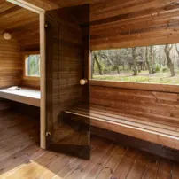 CUBE 4-4,5 - sauna s predsieňou