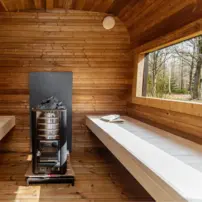 CUBE 4-4,5 - sauna s predsieňou