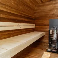 CUBE 4-4,5 - sauna s predsieňou