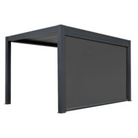 AWT pergola protislnečná roleta S8B antracit 400cm, elektromotor