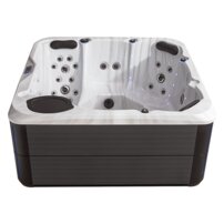 AWT outdoor hot tub IN-801 eco Sterling Silver 200x200 gray