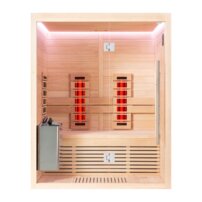 AWT infrasauna E1250C-IR Hemlock, pec Harvia, 150x110