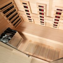 AWT infrasauna E1250A-IR Hemlock, 210x110