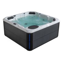AWT outdoor hot tub IN-801 eco Sterling Silver 200x200 gray