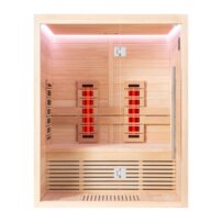 AWT infrasauna E1250C-IR Hemlock 150x110