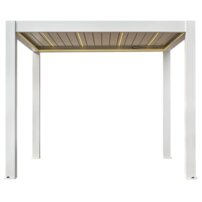 AWT pergola P8-3A/ extrem, 300x300x250, biela, elektrický pohon