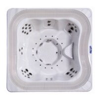 Komerčná vírivka s prelivom Riverflow a systémom pieskovej filtrácie