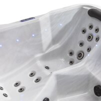 AWT outdoor hot tub IN-801 eco Sterling Silver 200x200 gray