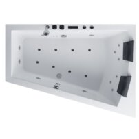 AWT GE104E 170x130 vľavo hydromasážna vaňa zabudovaná
