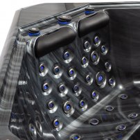 AWT IN-703 premium 225x225 sivá, 6 osôb, 2 ležadlo Cloudy Black