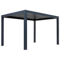 AWT pergola P8-3B/ extrem, 300x400x250, antzracit, elektrický pohon