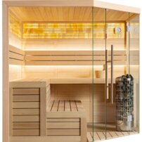 AWT E1621C Hemlock 180x180, Harvia Cilindro 9kW