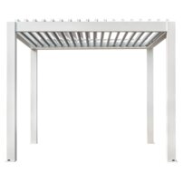 AWT pergola P8-3A/ extrem, 300x300x250, biela, elektrický pohon