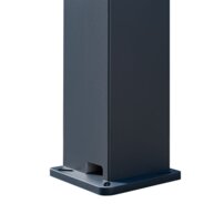 AWT THE CUBE X7-R PRO Hemlock exteriérová sauna s pergolou 300x635 12kW EOS BIO Cubo