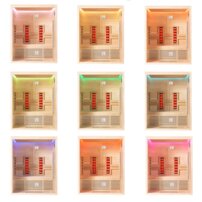 AWT infrasauna E1250B-IR Hemlock , pec Harvia TheWall 6kW, 180x110