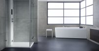 AWT massage bathtub GE105E, 180x130, right/left version
