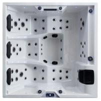 AWT IN-402 Eco Extreme 200x200 Sivá, 2 ležadlo Sterling Silver