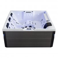 AWT IN-402 Eco Extreme 200x200 Sivá, 2 ležadlo Sterling Silver