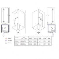 AWT  LD207F15 parná kabína 120x90