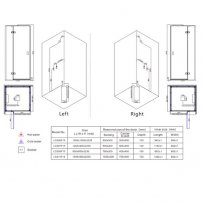 AWT LD211F15 parná kabína 150x90