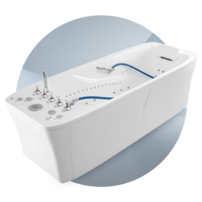 AQUARAY – highly therapeutic bathtub for zone hydromassage