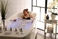 AQUARAY – highly therapeutic bathtub for zone hydromassage