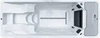 Platinum Spas Artemis Pro, zapustený plavecký bazén 600 × 225 × 152